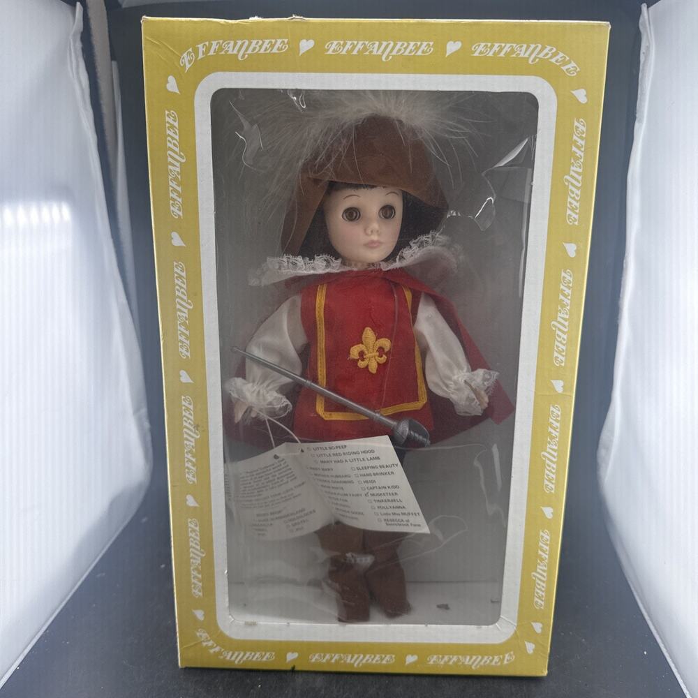 The Musketeer Doll #1183" Storybook Series The Wonderful World of Effanbee 11"
